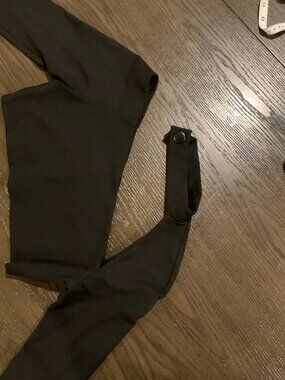 ALEXIS Camryn Top Black Medium NWT One Shoulder Cutout